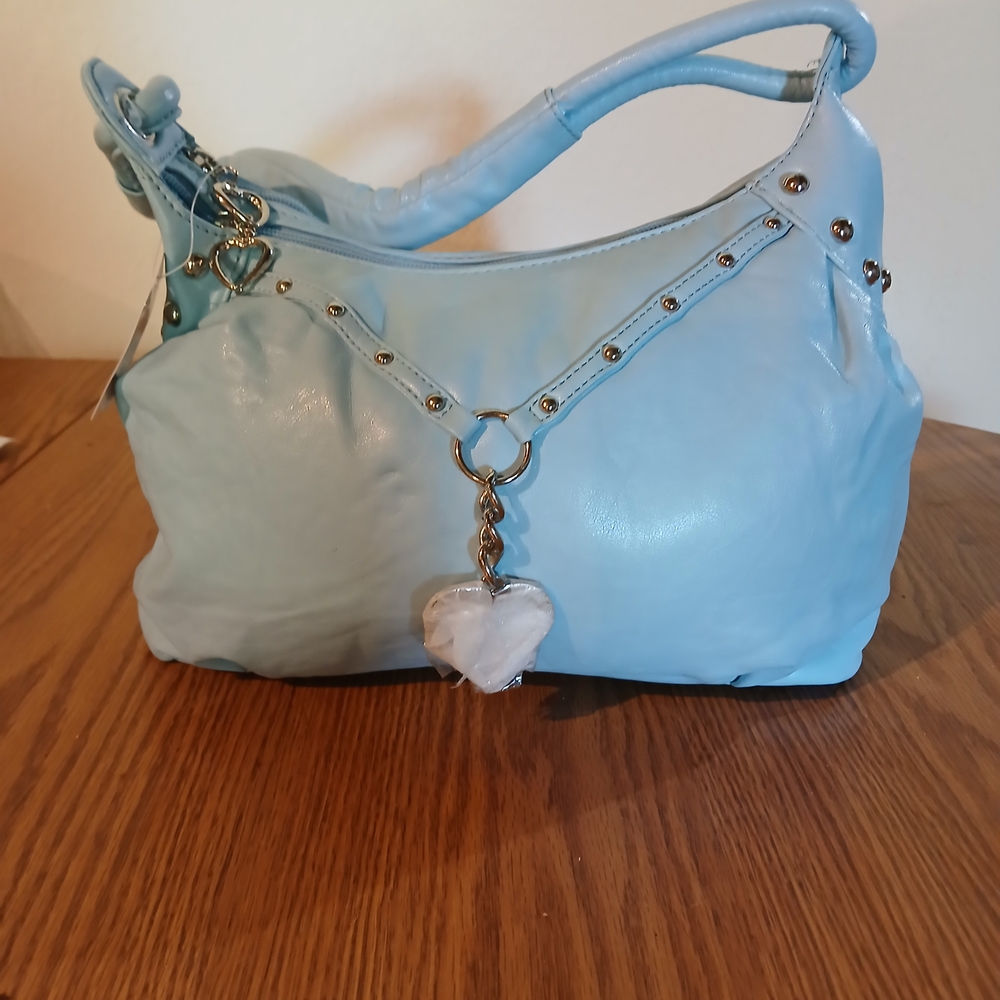 Elegant Blue Women's Handbag
